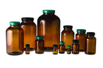 Qorpak Amber Glass Wide Mouth Packer Bottles No Cap - QORGLA00916