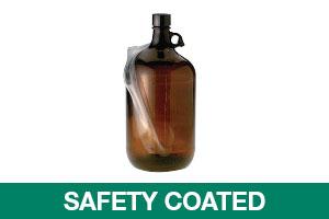 QORPAK Safety Coated Amber Jugs by Qorpak GLA-00961 6 Each - MDL-QORGLA00961