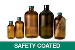 QORPAK Amber Glass Boston Round Bottles No Cap GLA-07005 30 Each - MDL-QORGLA07005