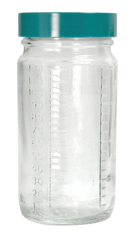 Qorpak Graduated Med Round BTLS with Thermoset F217/PTFE Lined Cap - QORGLC01450