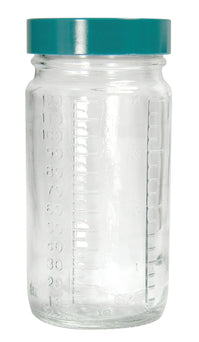 Qorpak Graduated Med Round BTLS with Thermoset F217/PTFE Lined Cap - QORGLC01504