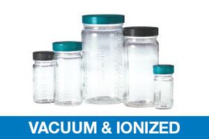 Vacuum/Ionized MED RND BTLS with Phenolic Solid PE Cap - GLC-01546 - 96 Each - MDL-QORGLC01546
