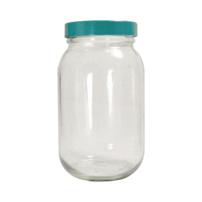 Qorpak Vacuum / Ionized Clear Standard Wide Bottles with Thermoset Cap - QORGLC01746