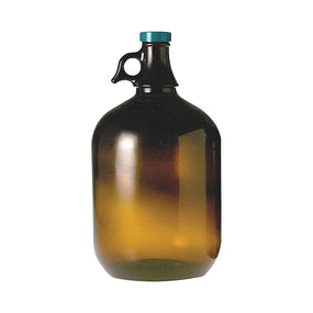 QORPAK Vacuum and Ionized Amber Jugs with Caps GLC-02045 6 Each - MDL-QORGLC02045