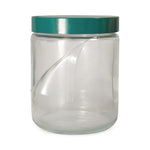 Qorpak Safety Coated Clear Glass Medium Round Bottles - QORGLC02236