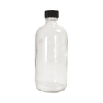 QORPAK Clear Boston RND BTLS with PP Hole Cap/PTFE/Silicone Septa GLC-05091 12 Each - MDL-QORGLC05091