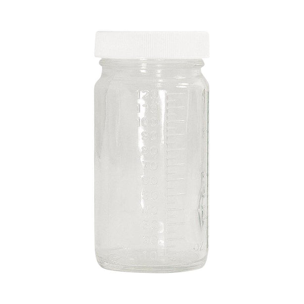 QORPAK Clear Grad MED RND Bottles with PP SturdeeSeal PE Foam Cap GLC-05092 288 Each - MDL-QORGLC05092