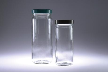 Qorpak Clear Tall Straight Jars PP SturdeeSeal PE Foam Cap - QORGLC06545