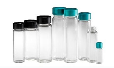 Vacuum/Ionized Clear Borosilicate Screw Vials with Caps - GLC-09126 - 144 Each - MDL-QORGLC09126