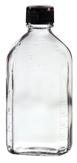 Clear Oval Prescription Ware Bottles - GLC-13070 - 48 Each - MDL-QORGLC13070