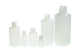 QORPAK Nalge Wide Mouth HDPE Lab Style BTLS with PP Linerless Cap PLA-03177 50 Each - MDL-QORPLA03177