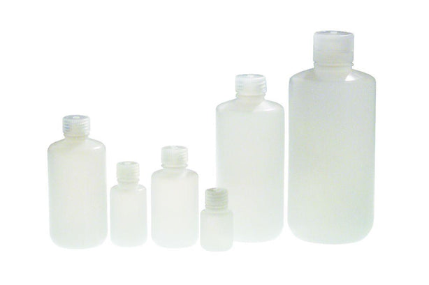 QORPAK Nalge Wide Mouth HDPE Lab Style BTLS with PP Linerless Cap PLA-03177 50 Each - MDL-QORPLA03177