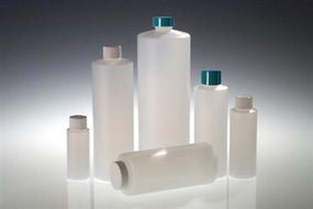 Qorpak Natural HDPE Wide Mouth Cylinder Bottles No Cap PLA-03229 - 216.0 Each