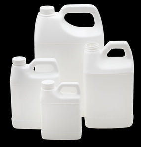 Qorpak White HDPE F-Style Jug - QORPLA03250