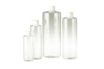 Clear PVC Cylinder Bottles No Caps - PLA-05759 - 128 Each - MDL-QORPLA05759