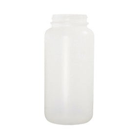 Qorpak Natural HDPE Wide Mouth Round Bottles No Cap - QORPLA06145