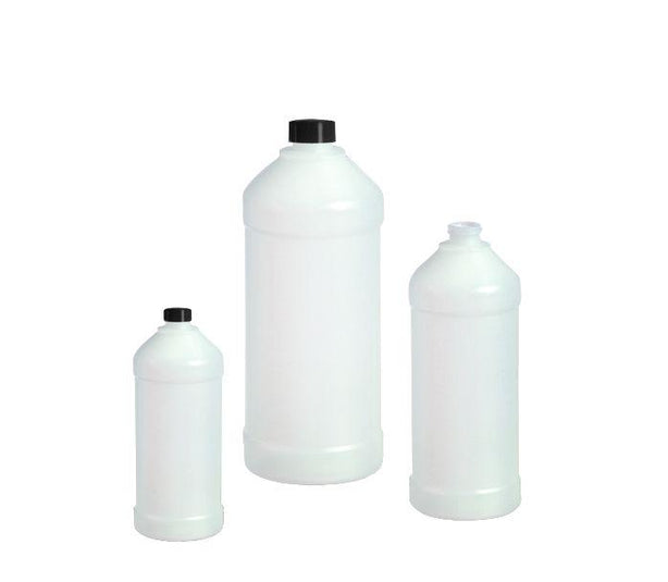 QORPAK HDPE Modern Round Bottles PLC-03498 135 Each - MDL-QORPLC03498