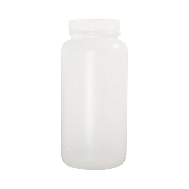 Qorpak NAT HDPE Wide RND Bottles with PP SturdeeSeal PE Foam Cap - QORPLC03536