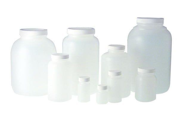 Qorpak NAT HDPE Wide RND Bottles with PP SturdeeSeal PE Foam Cap - QORPLC03642