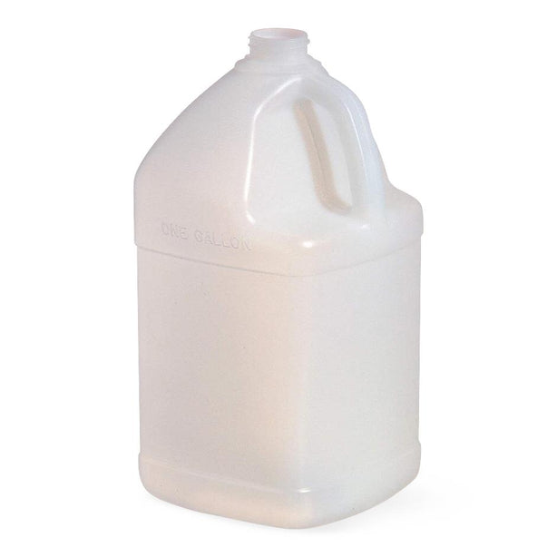 Qorpak Natural HDPE Handled Square Jug - QORPLC03648