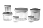 QORPAK Nat Polystyrene Jars with PP SturdeeSeal PE Foam Cap PLC-03729 24 Each-MDL-QORPLC03729