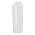 HDPE Wide Cylinder Bottles with PP SturdeeSeal PE Cap - PLC-06584 - 216 Each - MDL-QORPLC06584