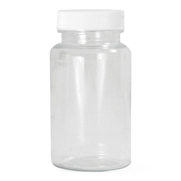 QORPAK Clear PET Packer Bottles with PP SturdeeSeal PE Foam Cap PLC-06591 48 Each-MDL-QORPLC06591