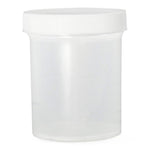 QORPAK White Polypropylene Jars with PP Unlined Cap PLC-07189 24 Each-MDL-QORPLC07189