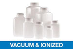 Vacuum/Ionized Natural HDPE Oblong Bottle with PE Cap - PLC-07195 - 250 Each - MDL-QORPLC07195