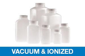 Vacuum/Ionized Natural HDPE Oblong Bottle with PE Cap - PLC-09004 - 500 Each - MDL-QORPLC09004