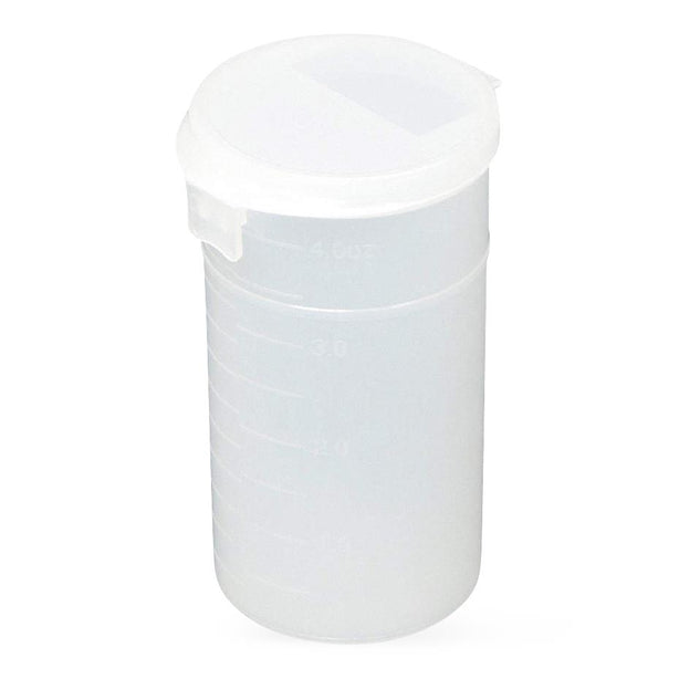 Natural Polypropylene Hinged Lock Seal Vials - PLC-10056 - 250 Each - MDL-QORPLC10056