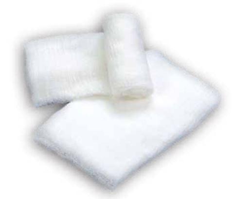 DEROYAL Fluftex Gauze Rolls &amp; Sponges 1183295 20 Pack-MDL-QTX105139CA