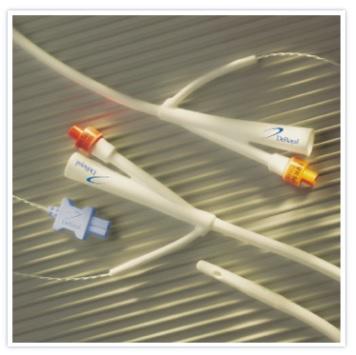 DEROYAL Foley Catheters with Temp Sensor 81-080410 50 Each - MDL-QTX1080410CS