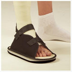 DEROYAL DeRoyal Black Canvas Cast Shoes 2033-04 1 Each - MDL-QTX203304