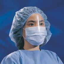 DEROYAL Deroyal Face Masks with Splash ShieldZ 23-410 100 Each - MDL-QTX23410