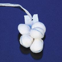 Deroyal Tonsil Sponges - 30-037NS - 100 Each - MDL-QTX30037NS