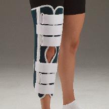 Cool Blue Foam Knee Immobilizer, 24