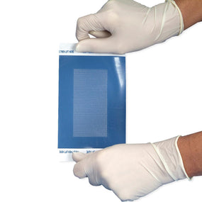 Deroyal Dermanet Ag+ Border Antimicrobial Surgical Site Dressings 46-DB46-1 - 1.0 Each