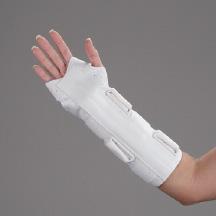 DEROYAL DeRoyal Leatherette Wrist/Forearm Splints 5007-00 1 Each - MDL-QTX500700