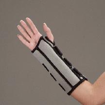Deroyal Premium Wrist and Forearm Splints with D-Ring Closures 5066-90 - 1.0 Each - MDL-QTX506690