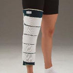 DeRoyal Adjustable Foam Knee Immobilizers with Elastic Straps - 7071-03 - 1 Each - MDL-QTX707103