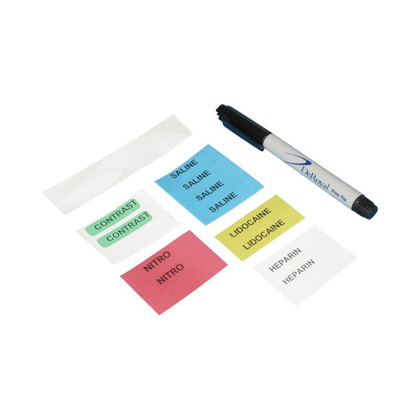 DEROYAL Deroyal Label Kits for Angiography and Cath Labs 77-400563 100 Kit - MDL-QTX77400563