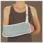 Deroyal Cotton Narrow Pouch Arm Sling with Buckle Closure 8017-01 1.0 Each-MDL-QTX801701H