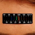 LCD Sensostrip Temp Indicators - 81-010003 - 100 Each - MDL-QTX81010003