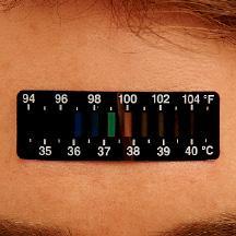 LCD Sensostrip Temp Indicators - 81-010003 - 100 Each - MDL-QTX81010003