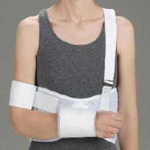 DeRoyal Cutaway Shoulder Immobilizers - 9009-50 - 1 Each - MDL-QTX900950