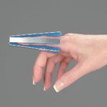 Deroyal 4-Prong Aluminum and Foam Finger Splints 9112-01 - 1.0 Each