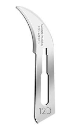 Swann-Morton Carbon Steel Scalpel Blades - D6218 - 200 Each - MDL-QTXD6218
