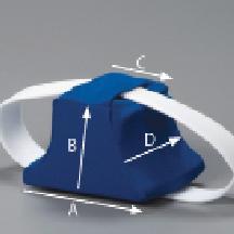 DEROYAL DeRoyal Knee Wedge M60-049 1 Each-MDL-QTXM60049