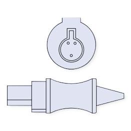 DEROYAL Neonatal Skin Temperature Sensor Probes NI-37 1 Each - MDL-QTXNI37